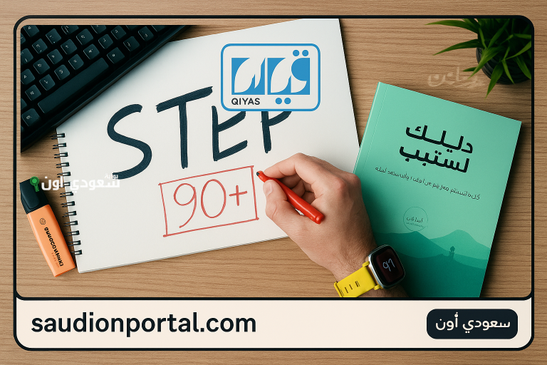 اختبار ستيب قياس e-services.qiyas.sa 1447 step