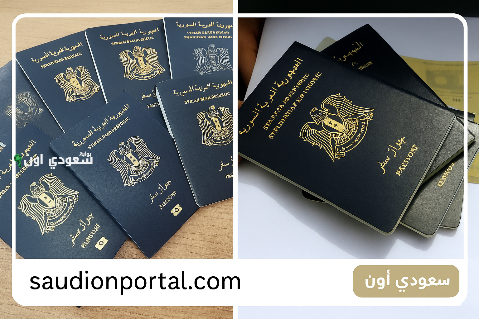 استخراج الجواز السوري الجديد