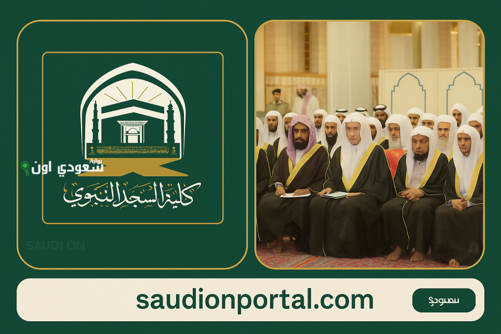 كلية المسجد النبوي التسجيل في العام الجامعي الجديد 1447 وشروط القبول للطلاب والطالبات