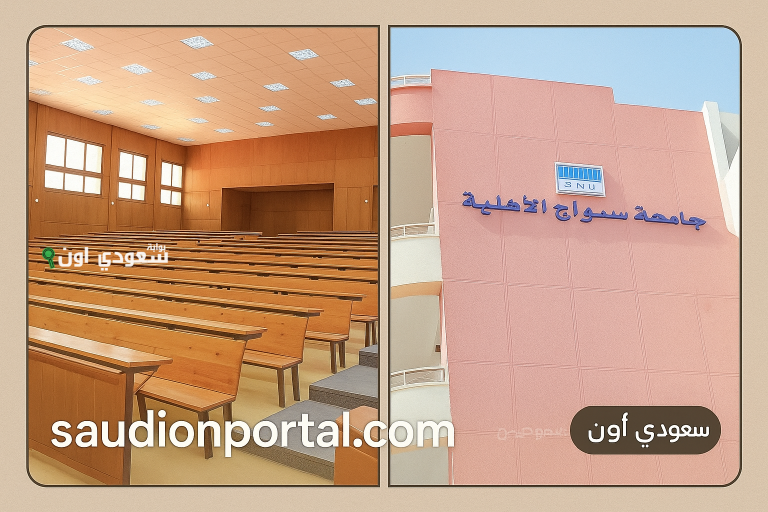 تخصصات جامعة سوهاج الأهلية