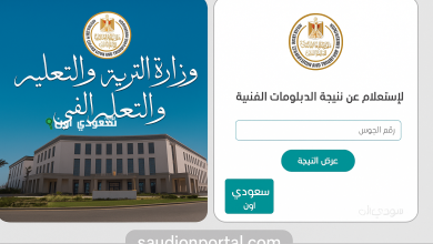 نتيجة الدبلومات الفنية