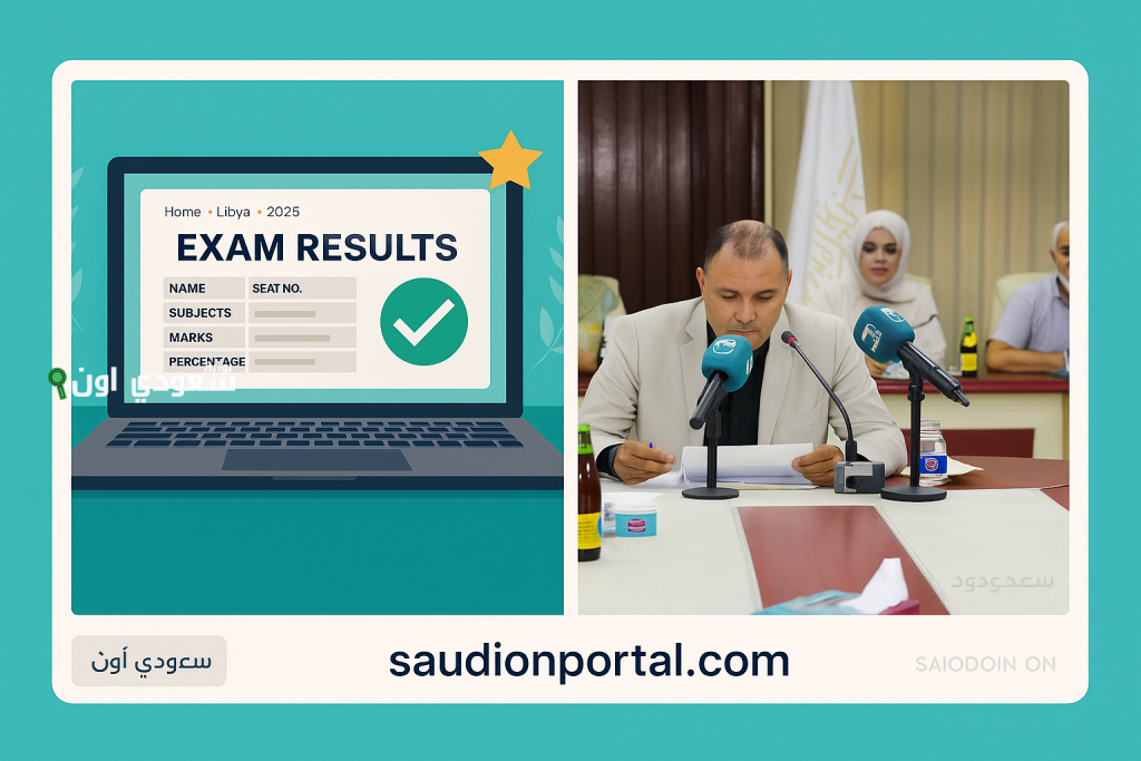 رابط نتيجة الشهادة الإعدادية ليبيا 2025 عبر منصة وزارة التعليم الليبية finalresults.nec.gov.ly
