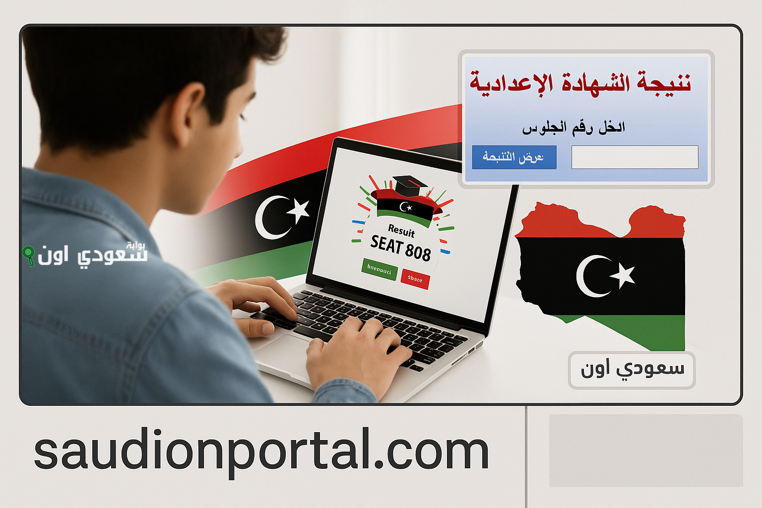 شوف نتيجتك توا نتيجة الشهادة الاعدادية 2025 في ليبيا