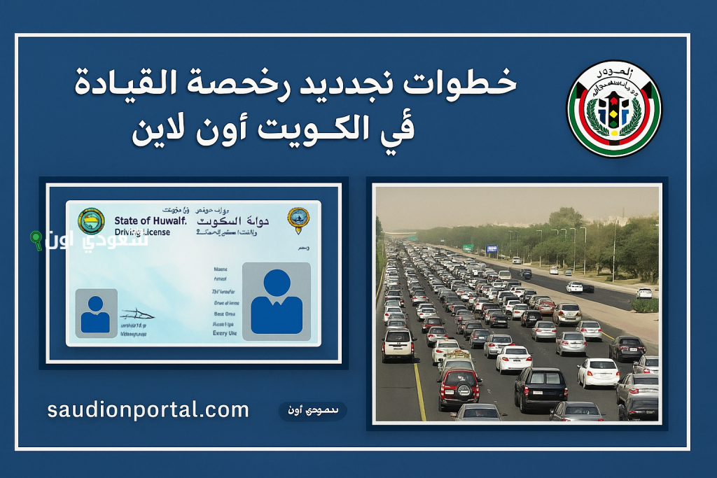 في 5 خطوات.. تجديد رخصة القيادة في الكويت 2025 (الطريقة – الرسوم – الشروط)