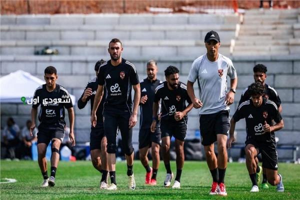 الأهلي يواصل تحضيراته في التتش قبل معسكر تونس الجديد