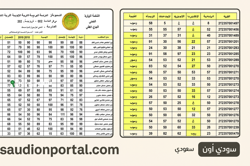 “جميع الفروع” نتائج السادس مهني 2025 موقع نتائجنا.. استخراج نتائج السادس المهني