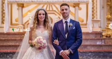 زوجة ديوجو جوتا تنشر صوراً مؤثرة بمناسبة مرور شهر كامل على زواجهما الجديد