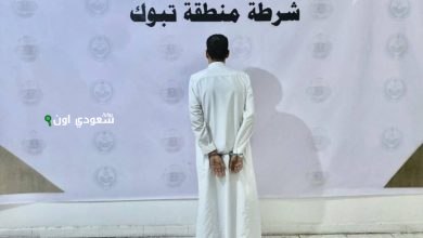 الشرطة في تبوك تُلقي القبض على شخص بتهمة إطلاق النار في الهواء