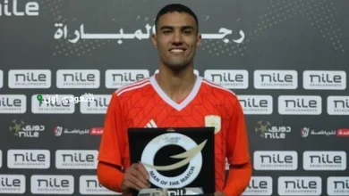 لاعب وسط الزمالك محمود جهاد