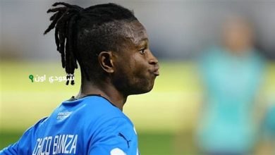 للاعب الأنغولي شيكو بانزا، لاعب فريق استريلا دا أمادورا البرتغالي.