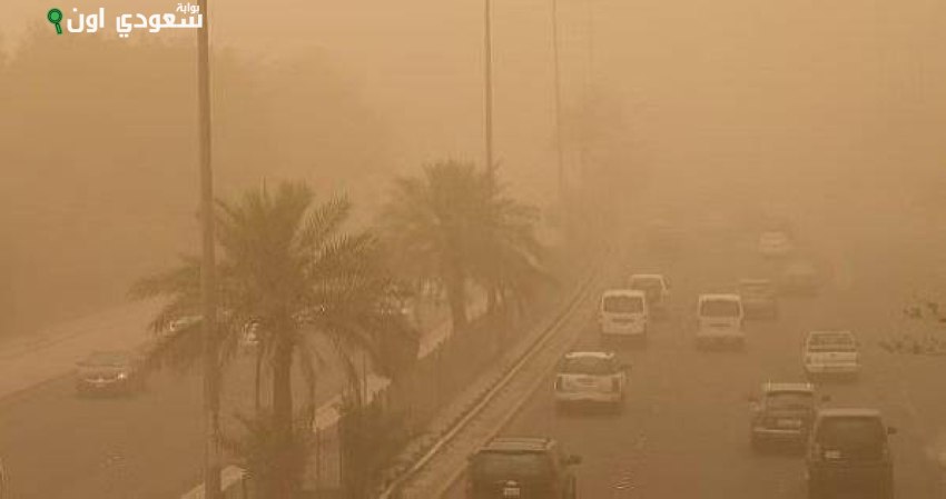 رياح نشطة وأتربة مثارة على منطقة نجران خلال الأيام القادمة