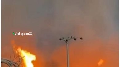 إخماد حريق هائل في منطقة شعوف بلّسمر