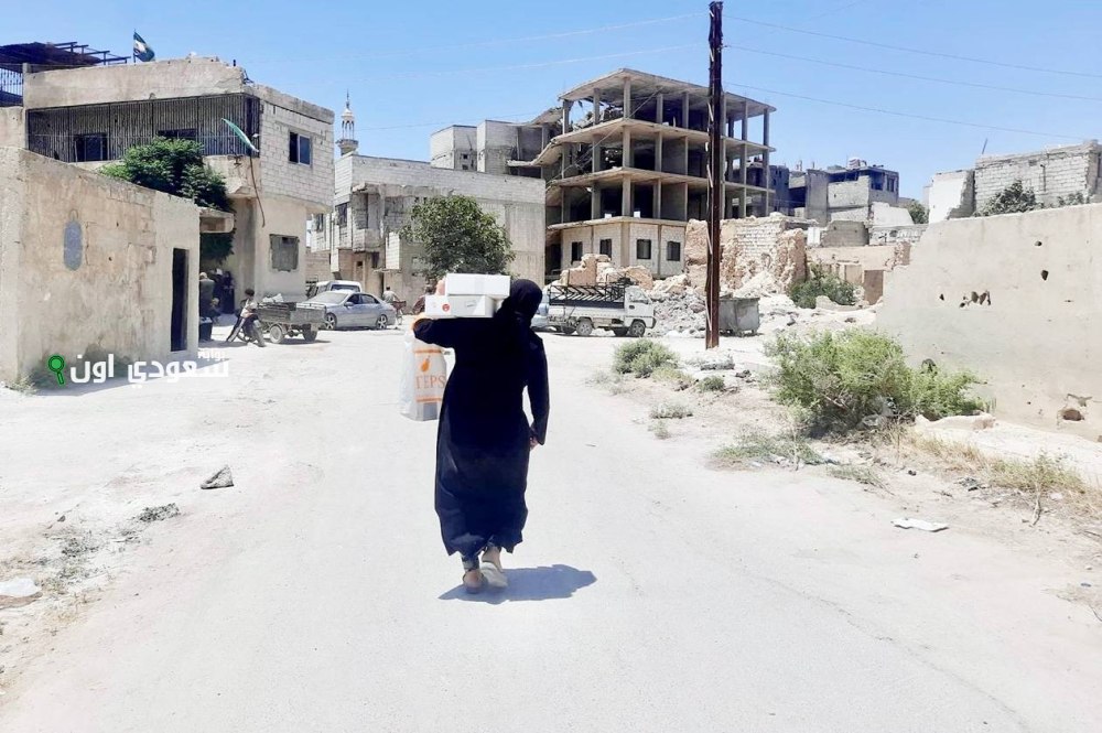 تمور سعودية تصل إلى المحتاجين في محافظة درعا السورية لتعزيز جهود الإغاثة