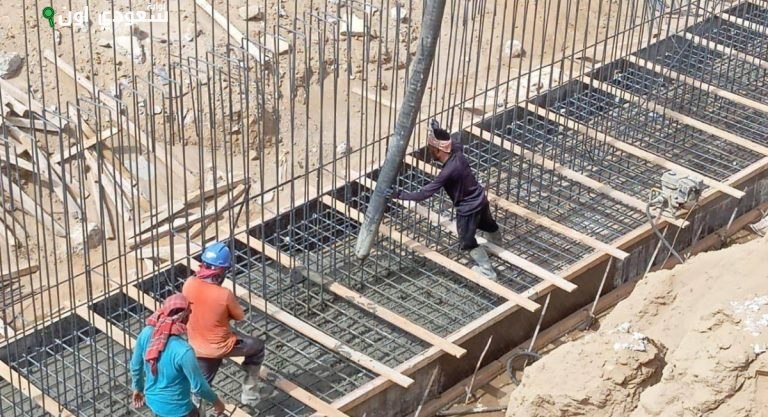 إنشاء جدار لحماية منطقة «أبو القعايد»