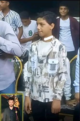 صور وسيم أحمد عامر في عزاء والده