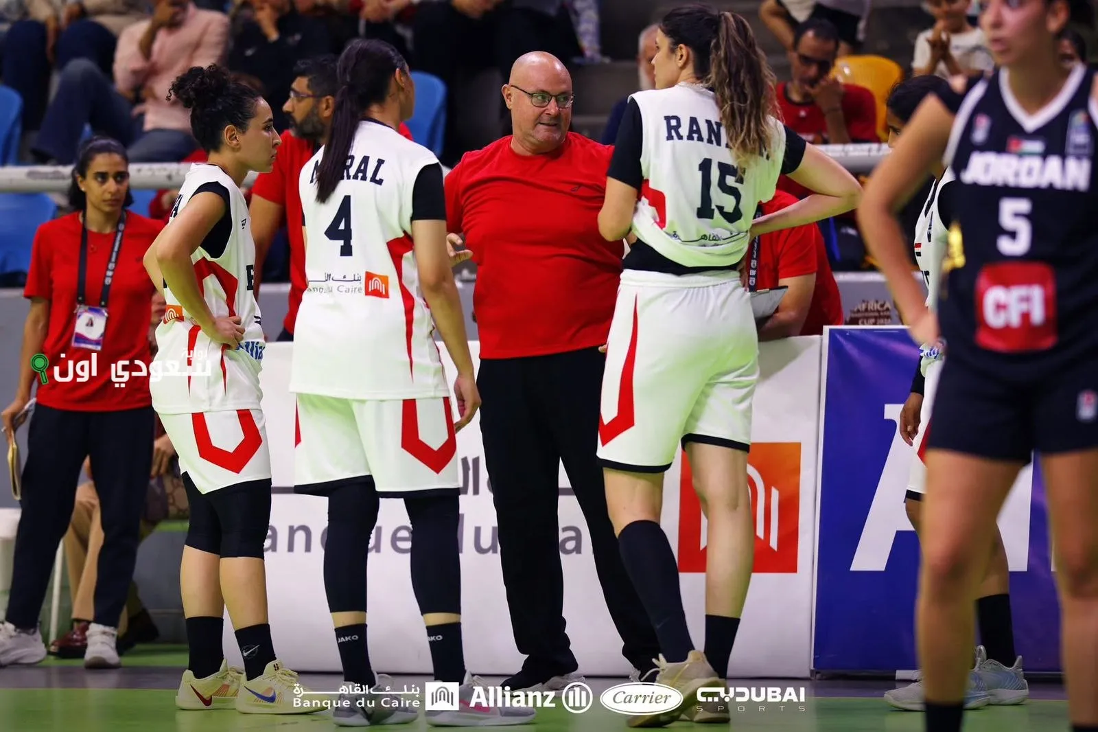 موعد مباراة مصر ضد تونس في نهائي بطولة السلة للسيدات