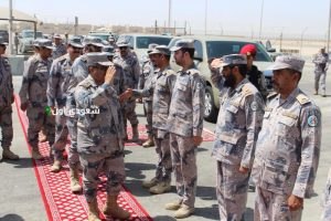 مدير عام حرس الحدود يقوم بجولة تفقدية
