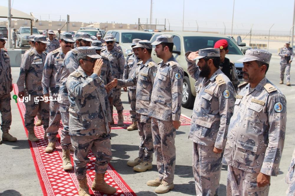 مدير عام حرس الحدود يقوم بجولة تفقدية للقطاعات والوحدات البرية والبحرية في تبوك