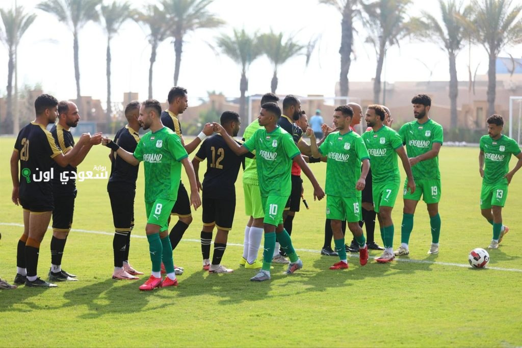 المصري ينتصر على القابوطي بخماسية نظيفة في أولى ودياته
