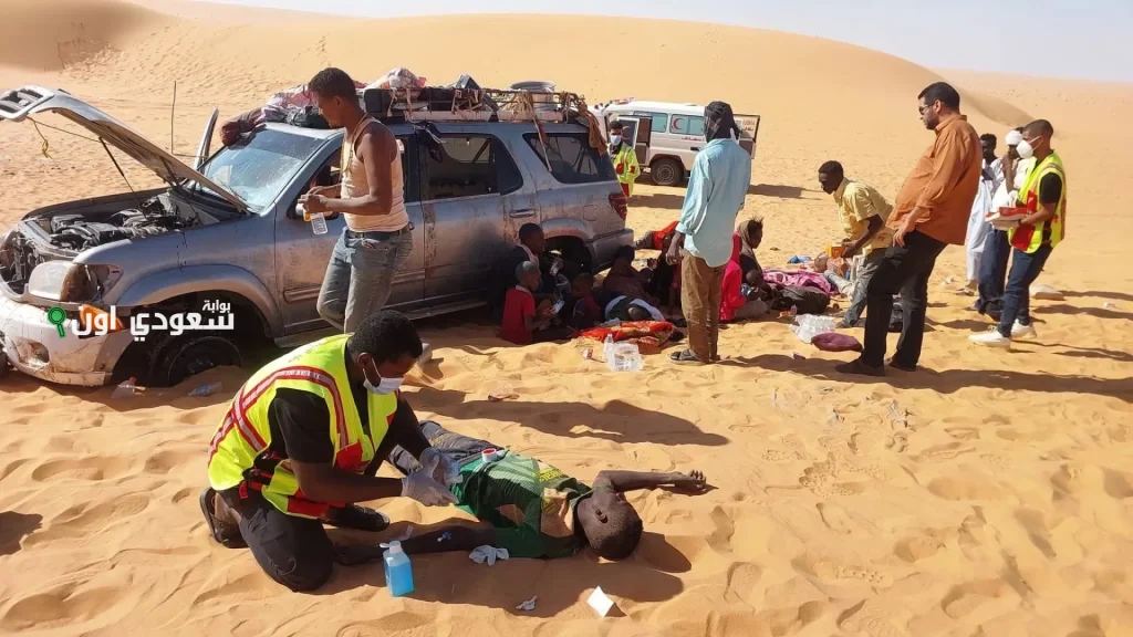 مصرع 17 سودانيًا في صحراء الطينة بدارفور وانتشال جثثهم بعد عمليات بحث مستمرة