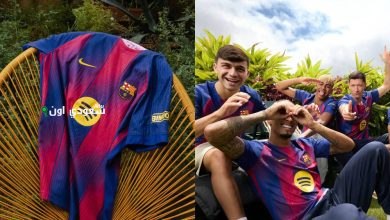 برشلونة يعلن عن قميصه الجديد