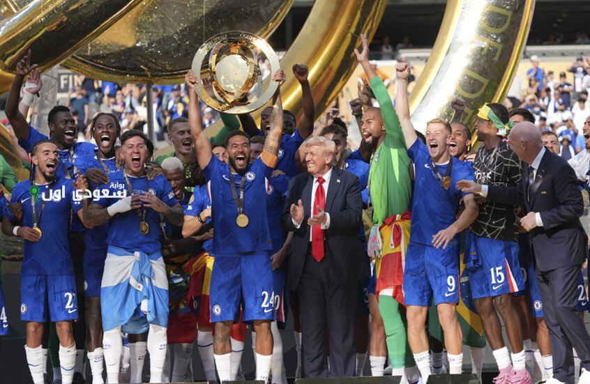 تشيلسي يتسلم كأس العالم للأندية 2025 في حدث تاريخي مع ترامب وإنفانتينو فيديو وصور