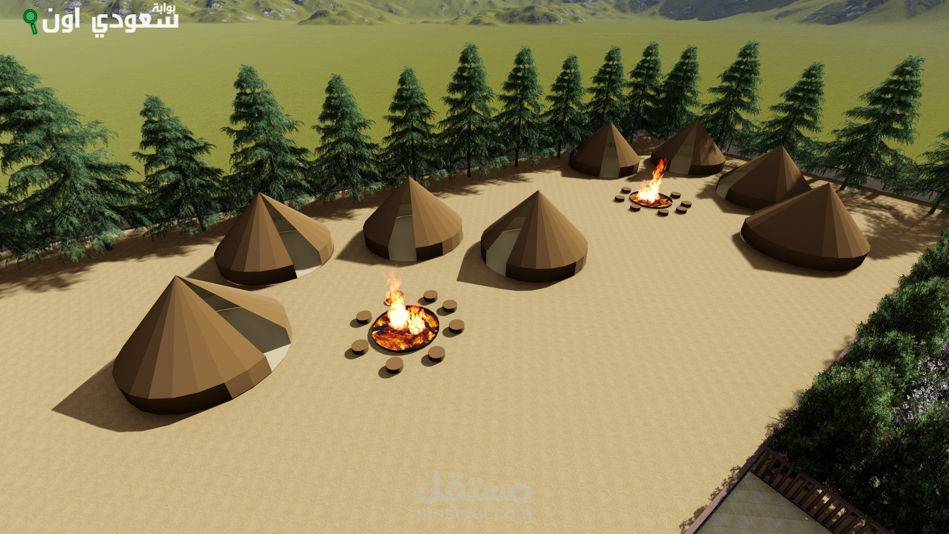 نسبة إنجاز 71% في الحديقة النموذجية بمساحة 12000 متر مربع بالخعجى