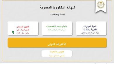 شهادة البكالوريا مصر