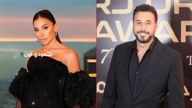 أحمد السعدني ودينا الشربيني
