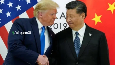 دونالد ترمب والرئيس الصيني