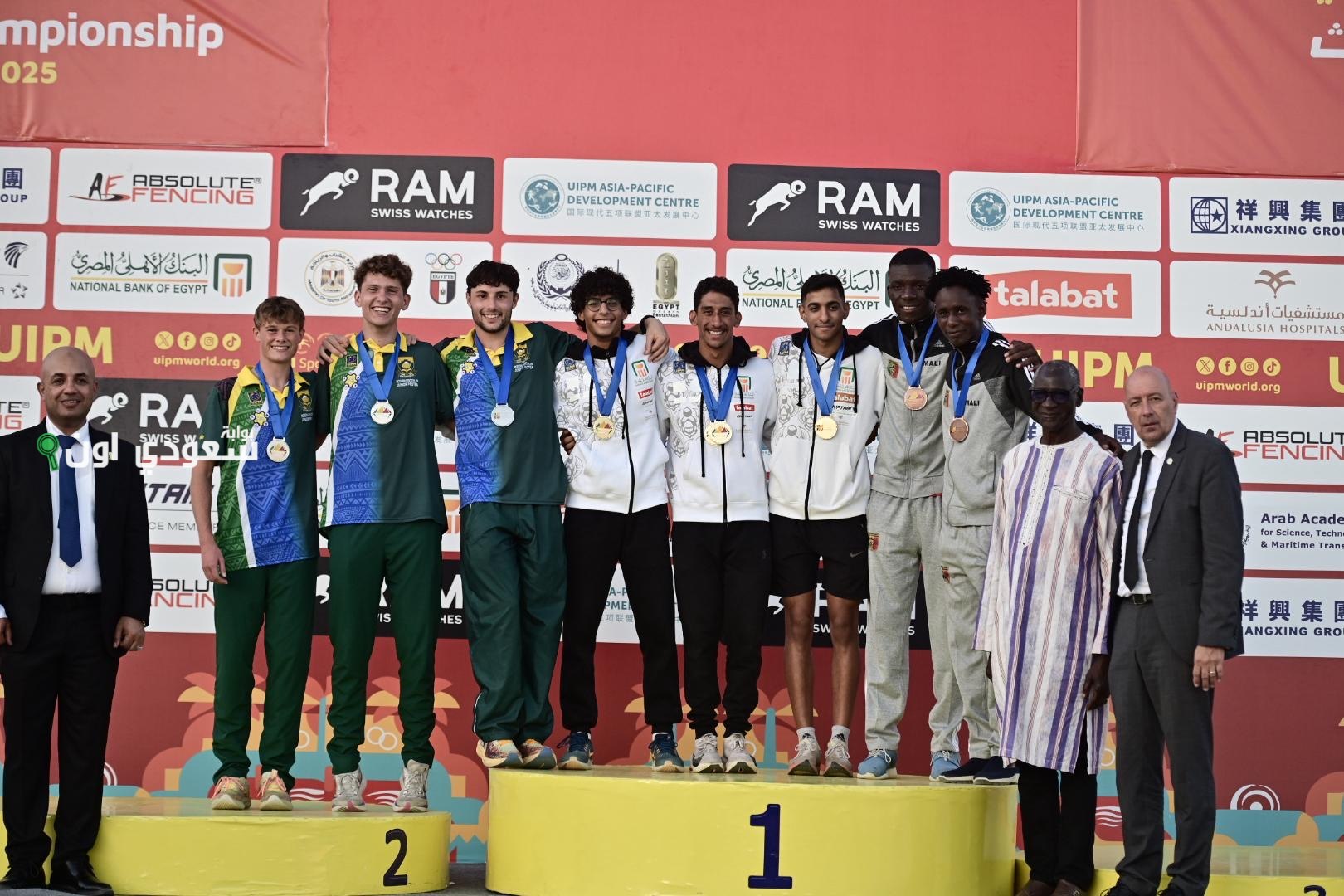 منتخب مصر "ب" يهيمن على بطولة أفريقيا للخماسي الحديث بـ24 ميدالية