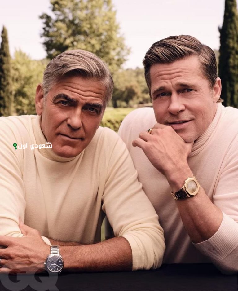 جورج كلوني وبراد بيت