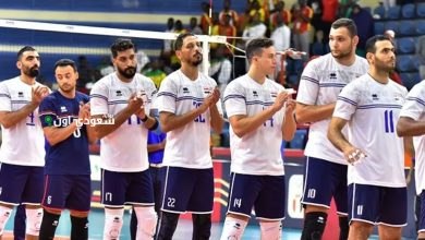 منتخب الطائرة يتوجه إلى الجزائر