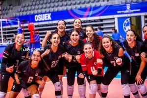 ناشئات الكرة الطائرة