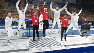 منتخب مصر لسيف المبارزة