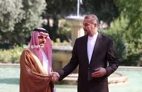 وزير الدفاع يبحث العلاقات الثنائية خلال لقائه وزير الخارجية الإيراني