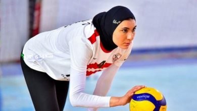 مريم متولي، لاعبة فريق سيدات الكرة الطائرة