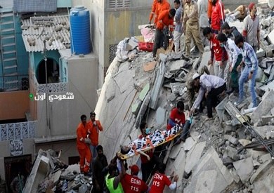 زيادة عدد ضحايا انهيار مبنى في كراتشي إلى 27 قتيلاً