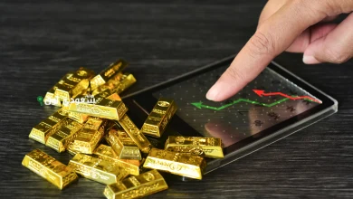 ارتفاع الذهب