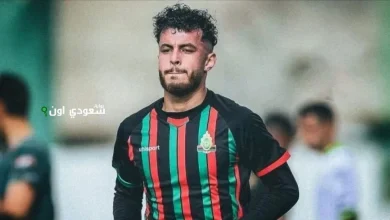اللاعب المغربي أمين زحزوح،