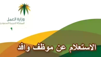 طريقة الاستعلام عن وضعية الوافد برقم الإقامة 1447 في السعودية