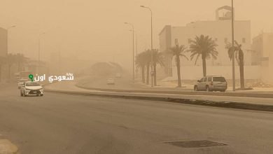 أتربة ورياح قوية تؤثر على القنفذة والليث حتى السابعة مساءً