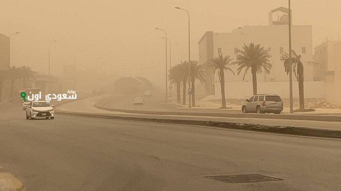 أتربة ورياح قوية تؤثر على القنفذة والليث حتى السابعة مساءً