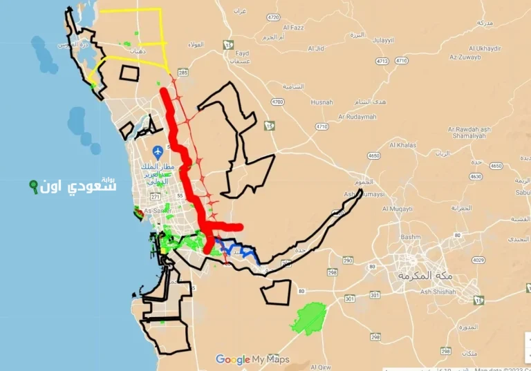 خريطة مكة الذكية 1447