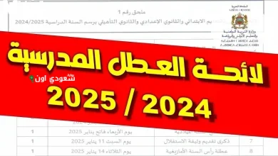 موعد بدء العطلة المدرسية في المغرب 2025 وما ينتظره الطلاب من مفاجآت مثيرة