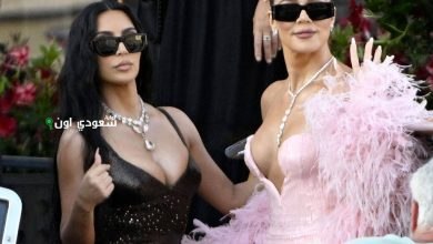 كيم كارداشيان في حفل زفاف بيزوس