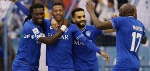 لاعبو فريق الهلال السعودي