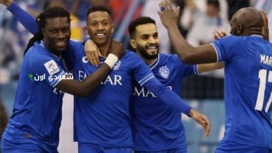 لاعبو فريق الهلال السعودي