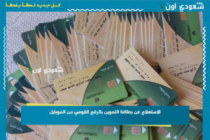 الاستعلام عن بطاقة التموين بالرقم القومي من الموبايل