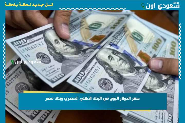 الدولار بكام في البنك؟! سعر الدولار اليوم في البنك الاهلي المصري وبنك مصر 1/7/2025